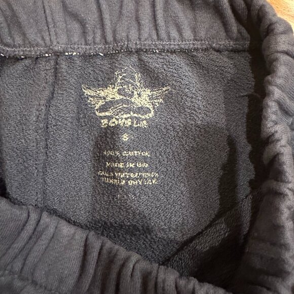 BOYS LIE SWEATPANTS "THERE'S NO SMOKE WITHOUT FIRE" SMALL - Picture 4 of 4